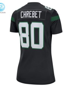 Womens New York Jets Wayne Chrebet Nike Black Retired Player Jersey stylepulseusa 1 2