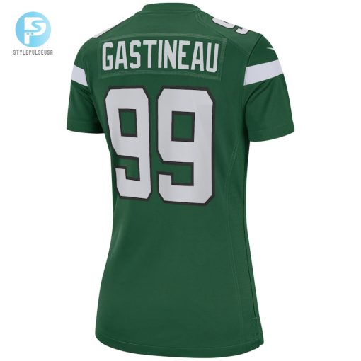 Womens New York Jets Mark Gastineau Nike Gotham Green Game Retired Player Jersey stylepulseusa 1 2