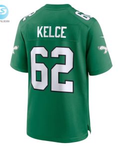 Youth Philadelphia Eagles Jason Kelce Nike Kelly Green Game Jersey stylepulseusa 1 2