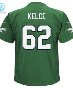 Infant Philadelphia Eagles Jason Kelce Nike Kelly Green Alternate Game Jersey stylepulseusa 1 2