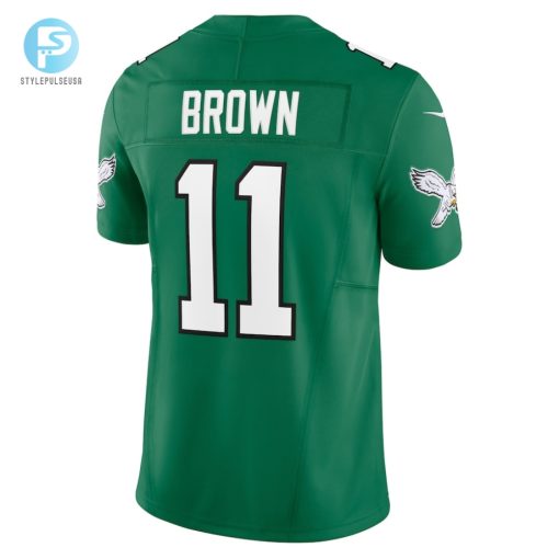 Mens Philadelphia Eagles A.J. Brown Nike Kelly Green Vapor F.U.S.E. Limited Jersey stylepulseusa 1 2