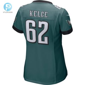 Womens Philadelphia Eagles Jason Kelce Nike Green Player Jersey stylepulseusa 1 2