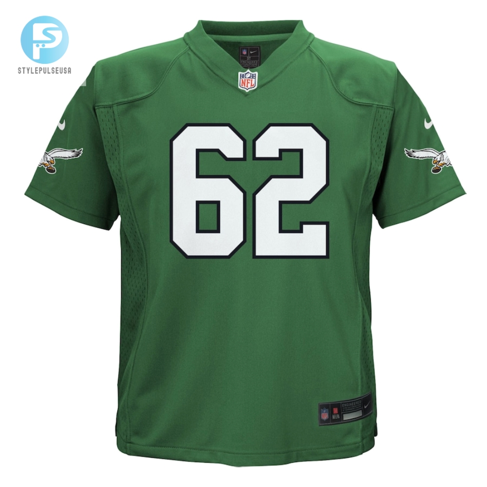 Toddler Philadelphia Eagles Jason Kelce Nike Kelly Green Alternate Game Jersey 