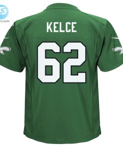 Toddler Philadelphia Eagles Jason Kelce Nike Kelly Green Alternate Game Jersey stylepulseusa 1 5