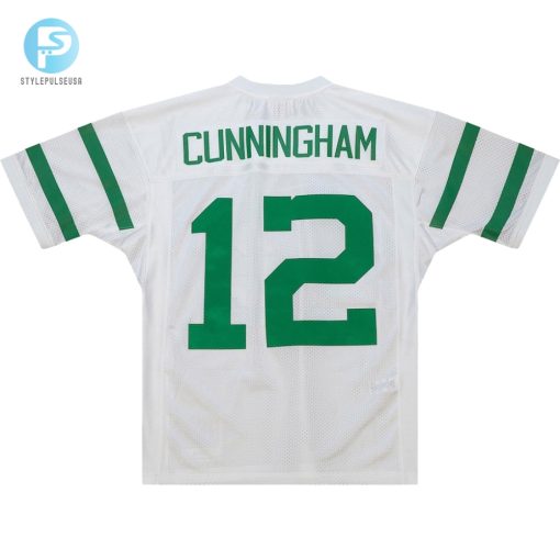Mens Philadelphia Eagles 1994 Randall Cunningham Mitchell Ness White Authentic Throwback Retired Player Jersey stylepulseusa 1 2