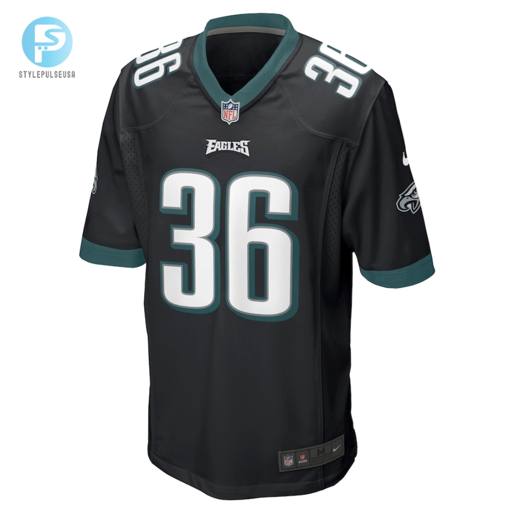 Mens Philadelphia Eagles Brian Westbrook Nike Black Retired Player Alternate Game Jersey 