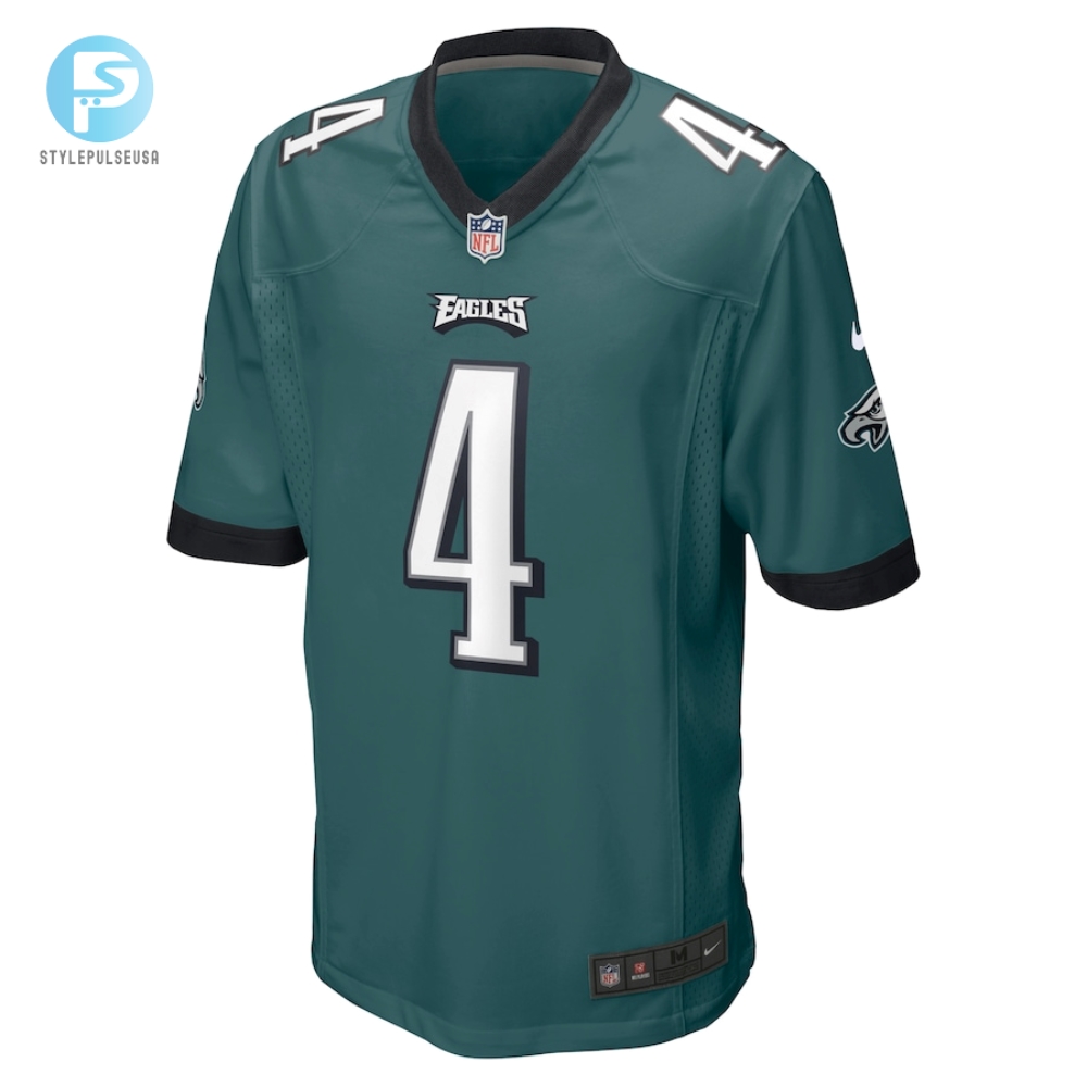 Mens Philadelphia Eagles Jake Elliott Nike Midnight Green Game Jersey 