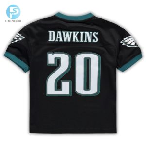 Infant Philadelphia Eagles Brian Dawkins Mitchell Ness Black 2004 Retired Legacy Jersey stylepulseusa 1 2