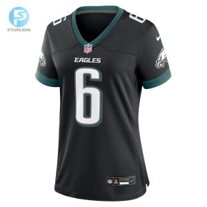 Womens Philadelphia Eagles Devonta Smith Nike Black Alternate Game Jersey stylepulseusa 1 1