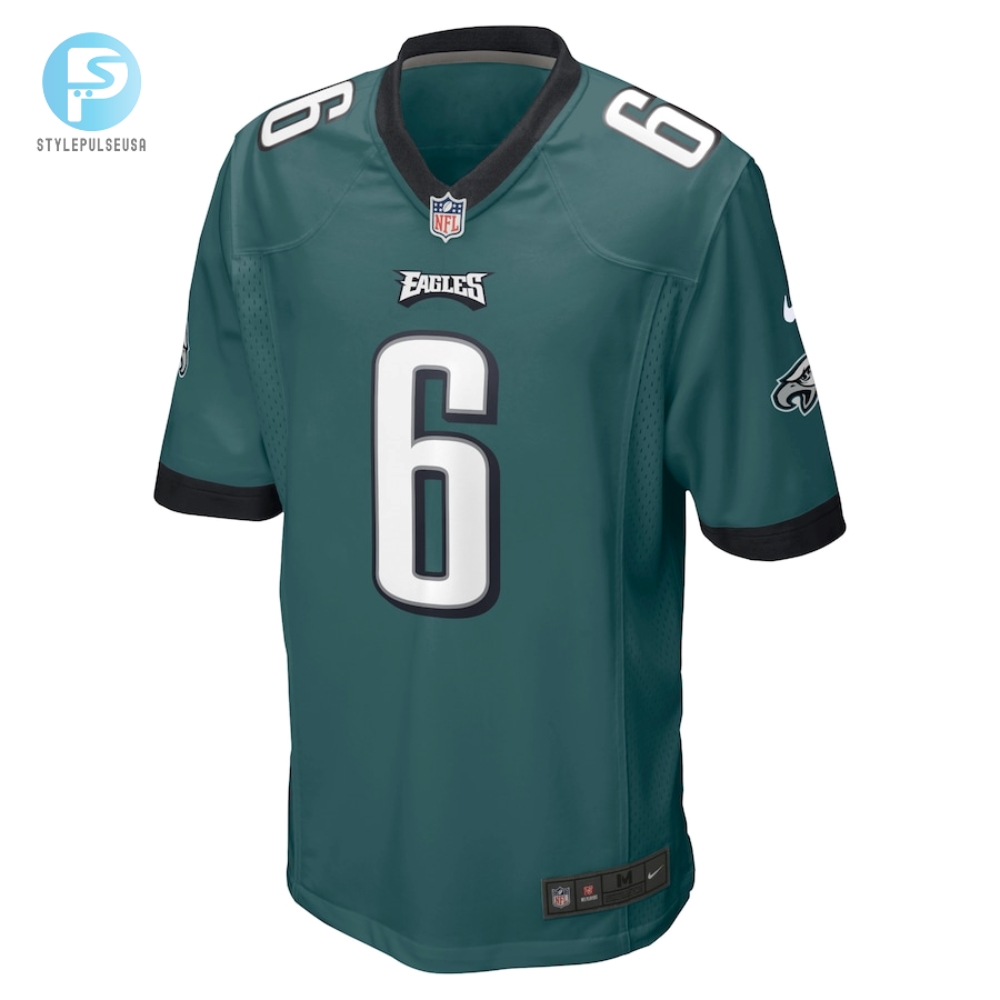 Youth Philadelphia Eagles Devonta Smith Nike Green Game Jersey 