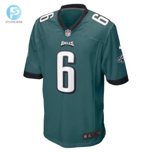 Mens Philadelphia Eagles Devonta Smith Nike Midnight Green Game Jersey stylepulseusa 1 1