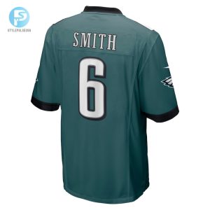 Mens Philadelphia Eagles Devonta Smith Nike Midnight Green Game Jersey stylepulseusa 1 2