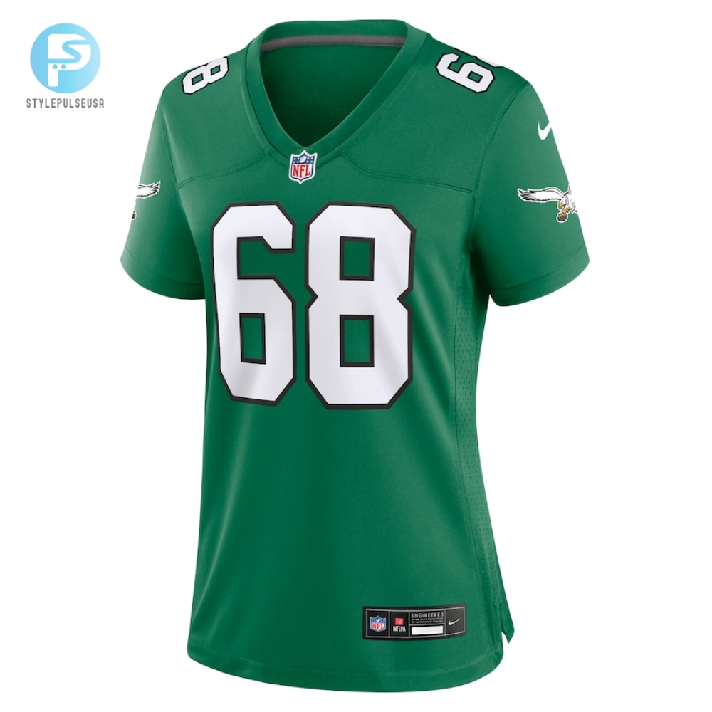 Womens Philadelphia Eagles Jordan Mailata Nike Kelly Green Alternate Game Jersey 