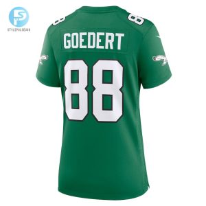 Womens Philadelphia Eagles Dallas Goedert Nike Kelly Green Alternate Game Jersey stylepulseusa 1 2