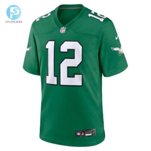 Mens Philadelphia Eagles Randall Cunningham Nike Kelly Green Alternate Retired Player Game Jersey stylepulseusa 1 1