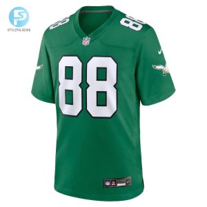 Youth Philadelphia Eagles Dallas Goedert Nike Kelly Green Game Jersey stylepulseusa 1 1