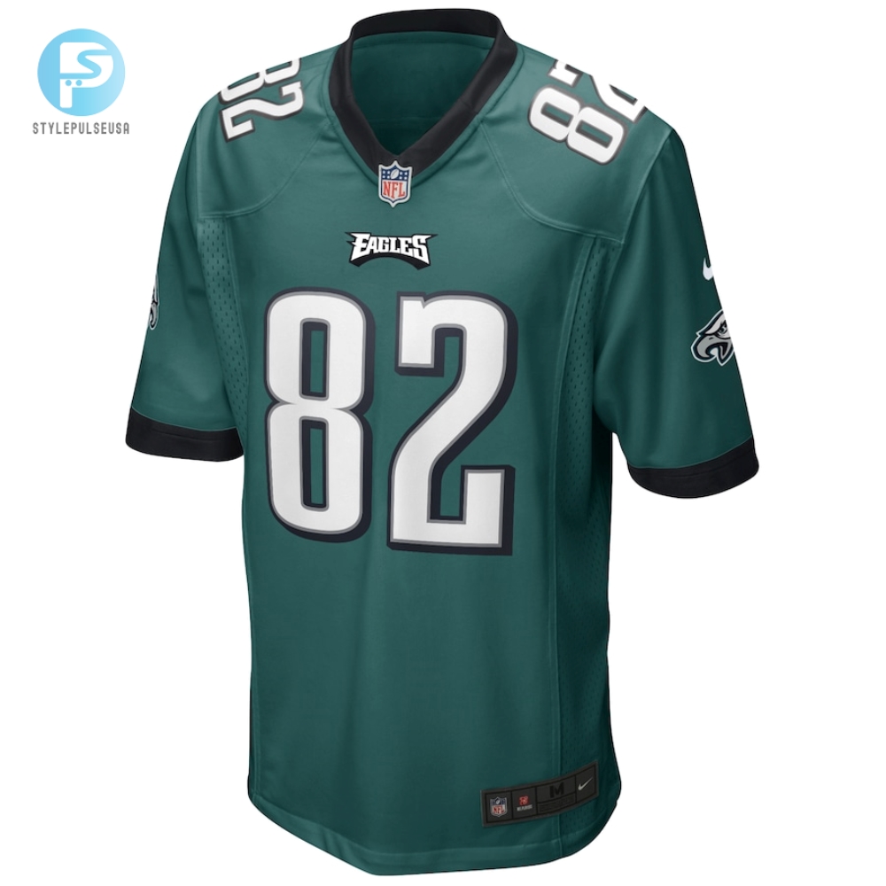 Mens Philadelphia Eagles Mike Quick Nike Midnight Green Game Retired Player Jersey 