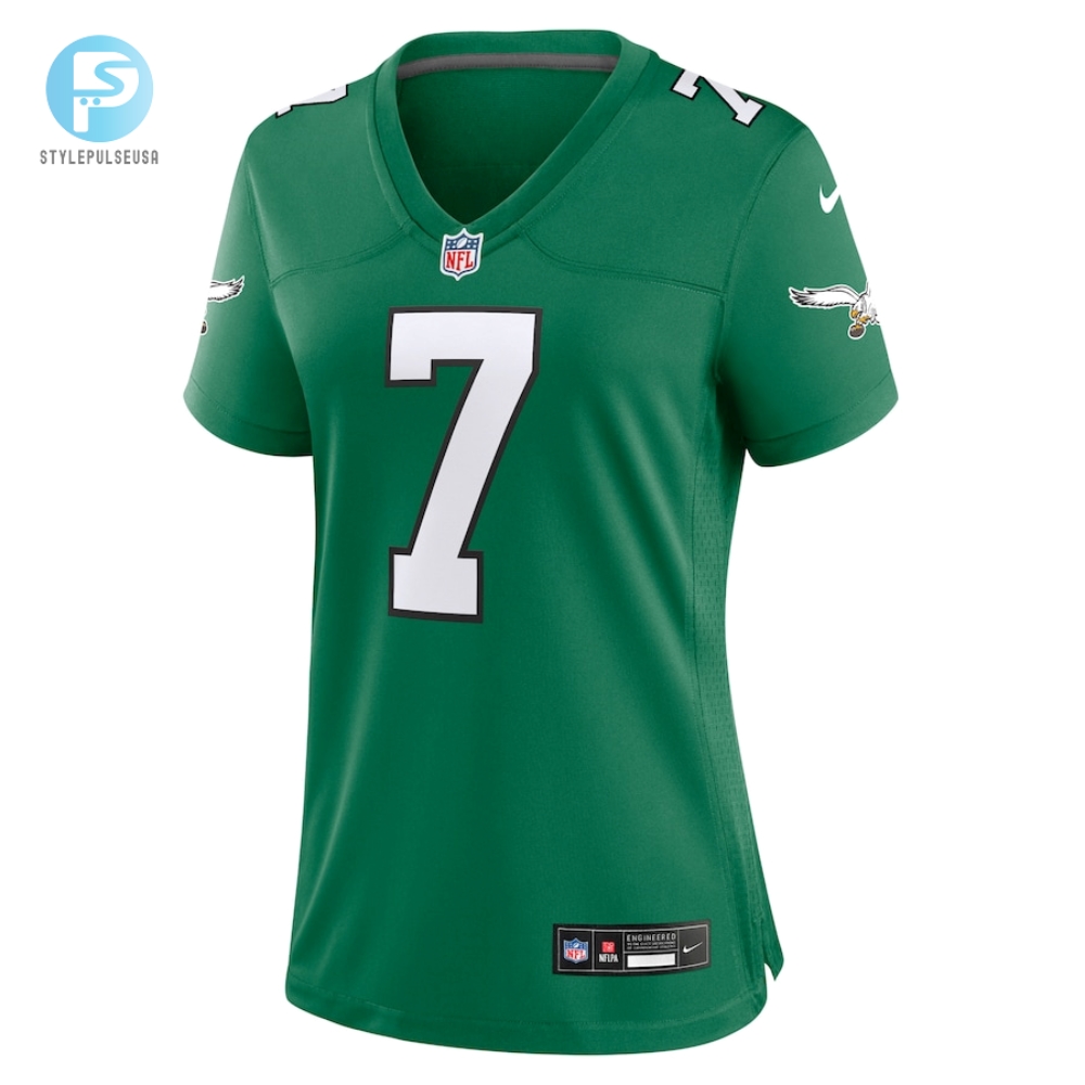 Womens Philadelphia Eagles Ron Jaworski Nike Kelly Green Alternate Game Jersey 