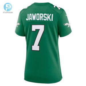 Womens Philadelphia Eagles Ron Jaworski Nike Kelly Green Alternate Game Jersey stylepulseusa 1 2