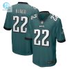 Mens Philadelphia Eagles Kelee Ringo Nike Midnight Green Team Game Jersey stylepulseusa 1