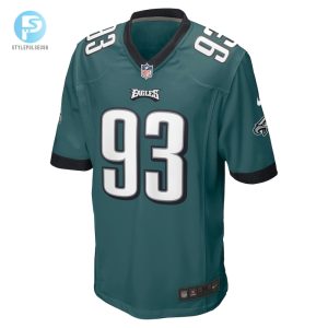 Mens Philadelphia Eagles Milton Williams Nike Midnight Green Game Jersey stylepulseusa 1 1