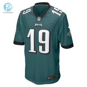 Mens Philadelphia Eagles Tanner Mckee Nike Midnight Green Team Game Jersey stylepulseusa 1 1