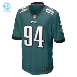 Mens Philadelphia Eagles Josh Sweat Nike Midnight Green Game Jersey stylepulseusa 1 1