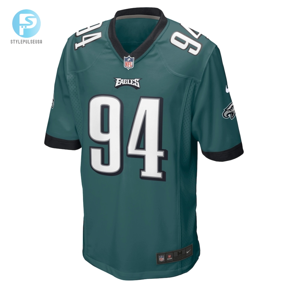 Mens Philadelphia Eagles Josh Sweat Nike Midnight Green Game Jersey 