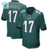 Mens Philadelphia Eagles Harold Carmichael Nike Midnight Green Game Retired Player Jersey stylepulseusa 1