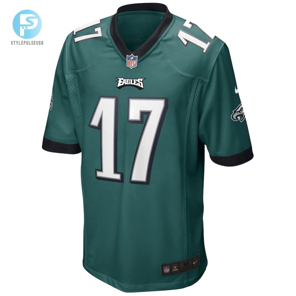 Mens Philadelphia Eagles Harold Carmichael Nike Midnight Green Game Retired Player Jersey 