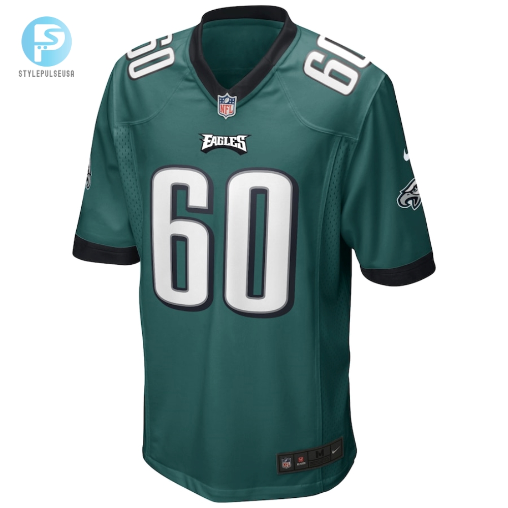 Mens Philadelphia Eagles Chuck Bednarik Nike Midnight Green Game Retired Player Jersey 