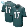 Mens Philadelphia Eagles Nakobe Dean Nike Green Player Game Jersey stylepulseusa 1