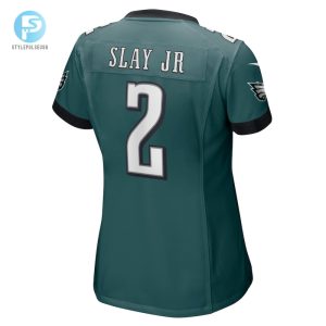 Womens Philadelphia Eagles Darius Slay Jr. Nike Midnight Green Game Jersey stylepulseusa 1 2