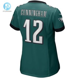 Womens Philadelphia Eagles Randall Cunningham Nike Midnight Green Game Retired Player Jersey stylepulseusa 1 2