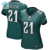 Womens Philadelphia Eagles Eric Allen Nike Midnight Green Game Retired Player Jersey stylepulseusa 1