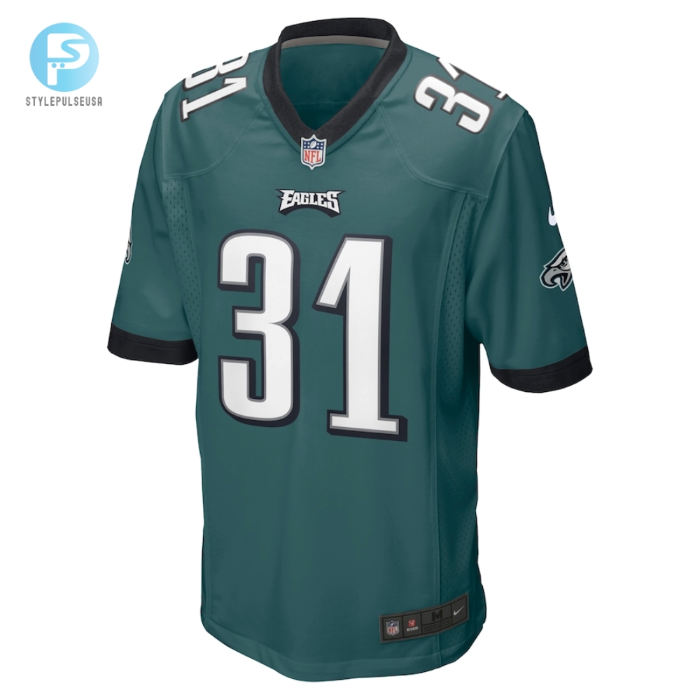 Mens Philadelphia Eagles Kevin Byard Iii Nike Midnight Green Game Jersey 