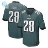 Mens Philadelphia Eagles Josh Jobe Nike Midnight Green Game Player Jersey stylepulseusa 1