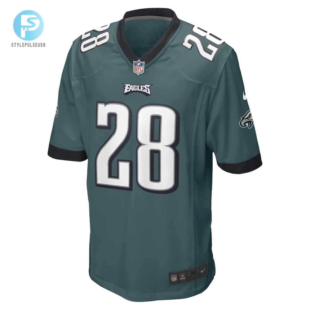 Mens Philadelphia Eagles Josh Jobe Nike Midnight Green Game Player Jersey 