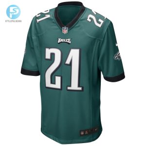 Mens Philadelphia Eagles Eric Allen Nike Midnight Green Game Retired Player Jersey stylepulseusa 1 1