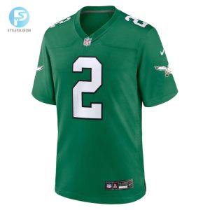 Mens Philadelphia Eagles Darius Slay Nike Kelly Green Alternate Game Player Jersey stylepulseusa 1 4