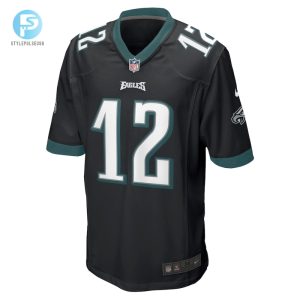 Mens Philadelphia Eagles Randall Cunningham Nike Black Retired Player Alternate Game Jersey stylepulseusa 1 1