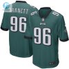 Mens Philadelphia Eagles Derek Barnett Nike Green Game Jersey stylepulseusa 1