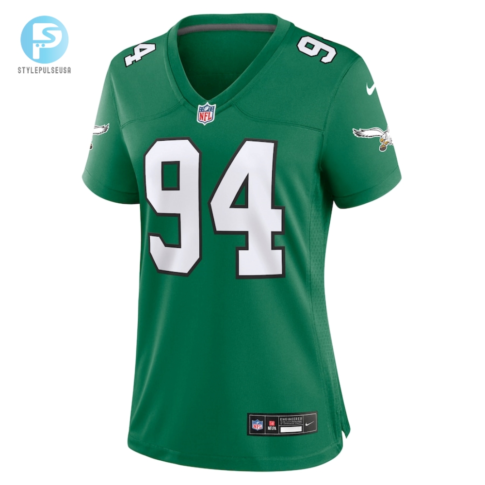 Womens Philadelphia Eagles Josh Sweat Nike Kelly Green Alternate Game Jersey 