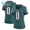 Womens Philadelphia Eagles Bryce Huff Nike Midnight Green Game Player Jersey stylepulseusa 1 3