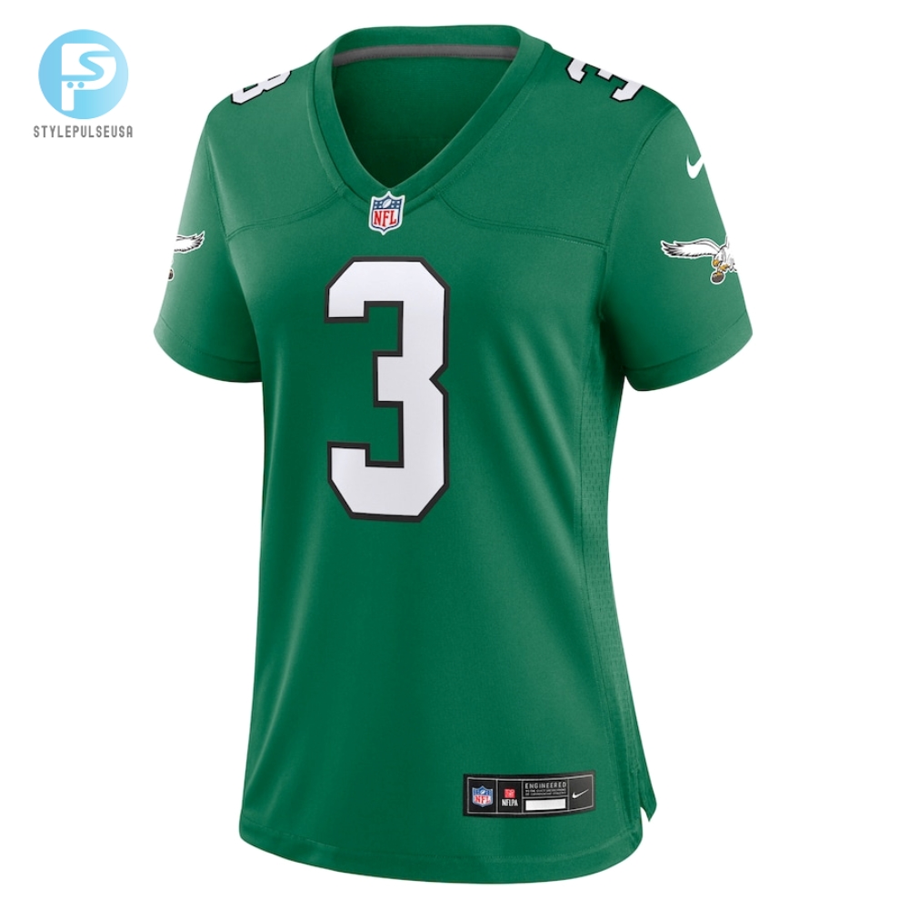 Womens Philadelphia Eagles Nolan Smith Nike Kelly Green Alternate Game Jersey 