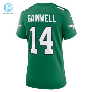 Womens Philadelphia Eagles Kenneth Gainwell Nike Kelly Green Alternate Game Jersey stylepulseusa 1 2