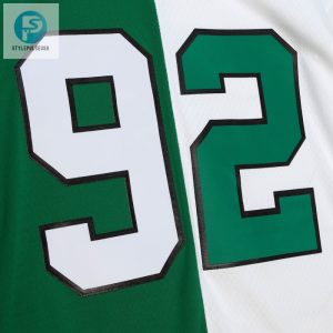 Mens Philadelphia Eagles Reggie White Mitchell Ness Kelly Greenwhite 1990 Split Legacy Replica Jersey stylepulseusa 1 3