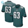 Mens Philadelphia Eagles Jack Driscoll Nike Midnight Green Game Jersey stylepulseusa 1