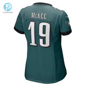 Womens Philadelphia Eagles Tanner Mckee Nike Midnight Green Team Game Jersey stylepulseusa 1 2