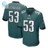 Mens Philadelphia Eagles Shaquille Leonard Nike Midnight Green Game Jersey stylepulseusa 1 3